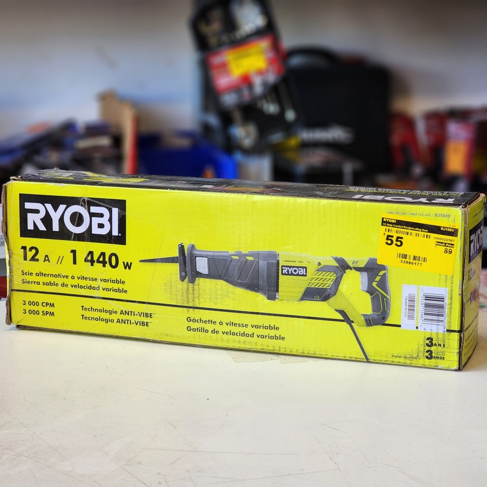 12Amp Corded Reciprocating Saw 12Amp Corded Reciprocating Saw